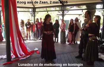 Beltane viering Koog aan de Zaan, mei 2015