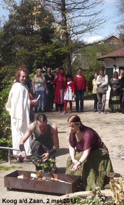 Beltane viering Koog aan de Zaan, mei 2015